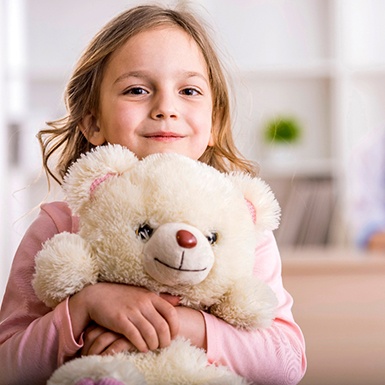 Child at a doctor’s office
